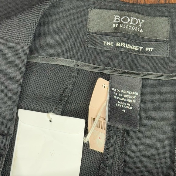 VICTORIA’S SECRET BODY BY VICTORIA The Bridget Fit Dress Pants Vintage Y2K 4 Nwt - Picture 6 of 15